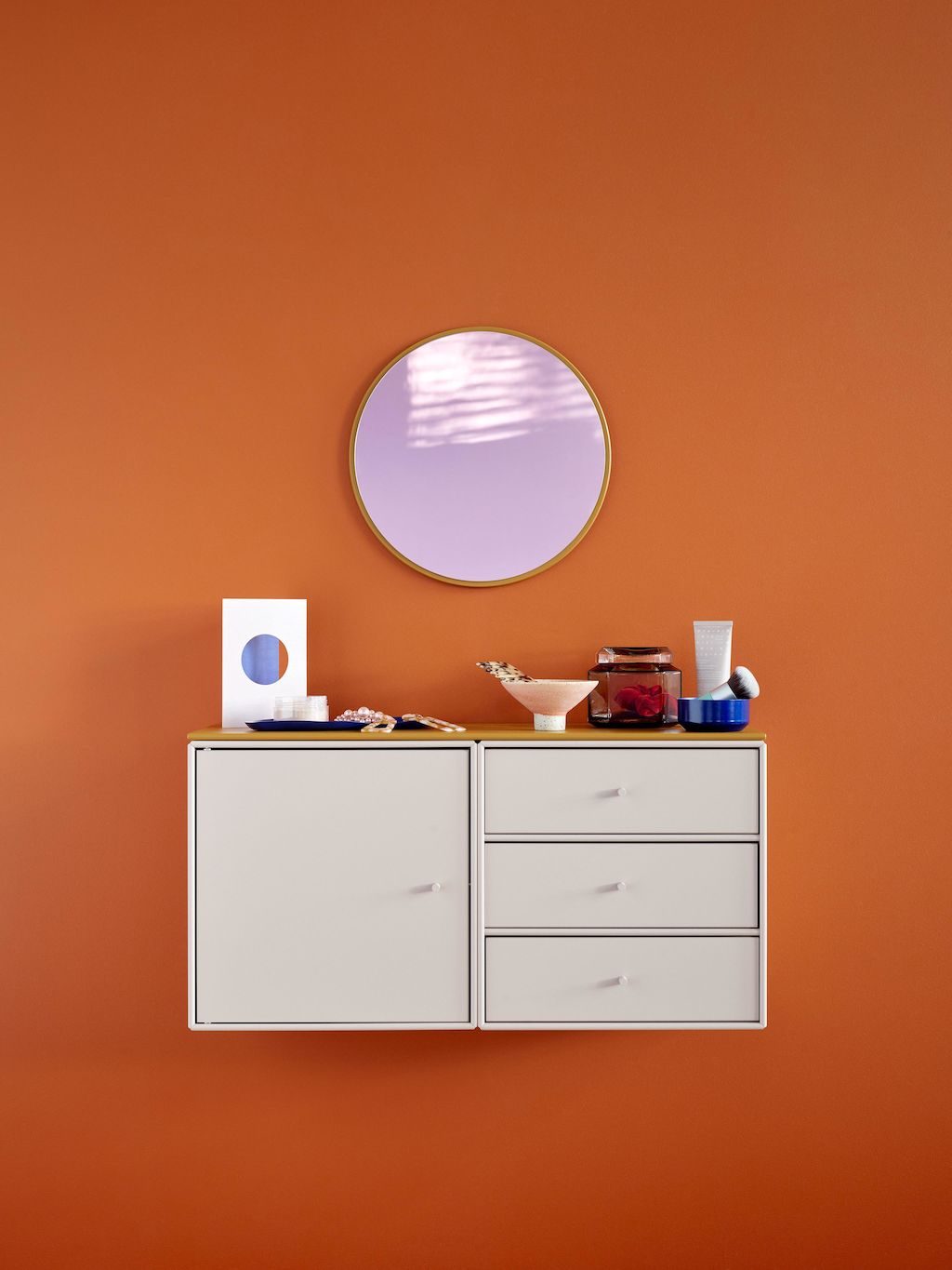 Goldkant Montana Mini Makeuptable Mushroom Amber H