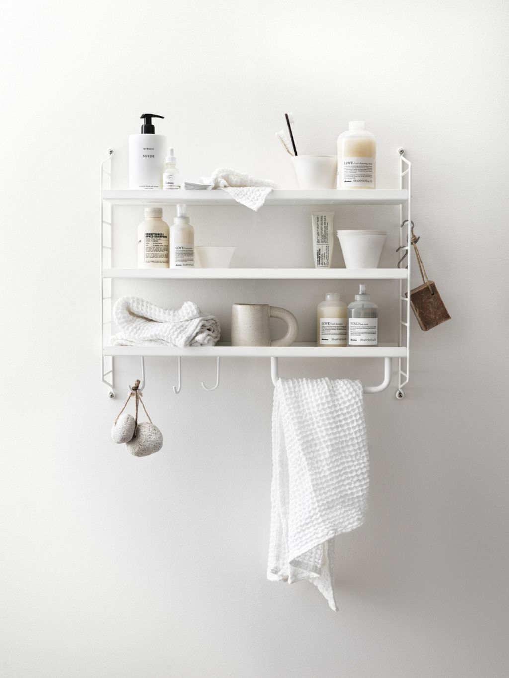 Goldkant Inspiration String Pocket Metal White Rod Hooks Portrait Large