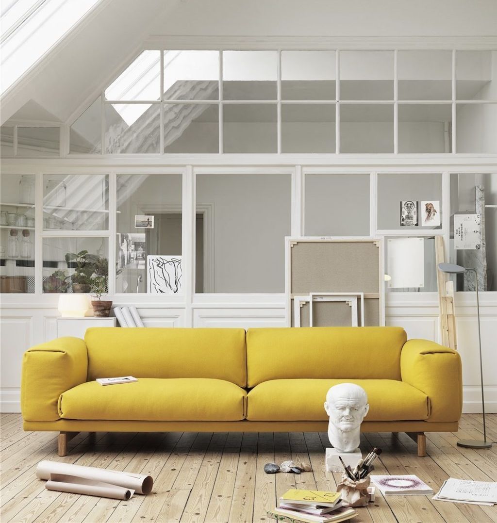 Muuto Rest Yellow Hallingdal 457