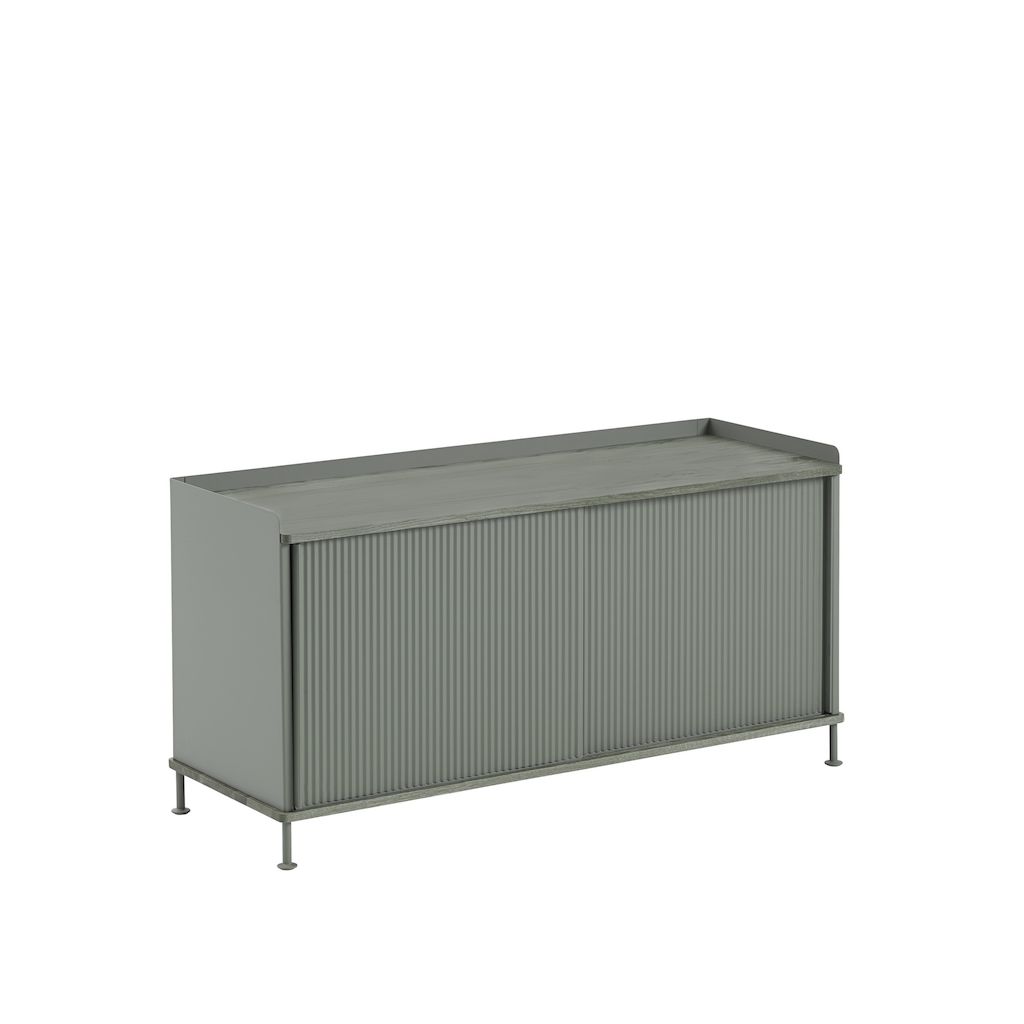 Muuto Enfold Sideboard Low Dusty Green Dusty Green