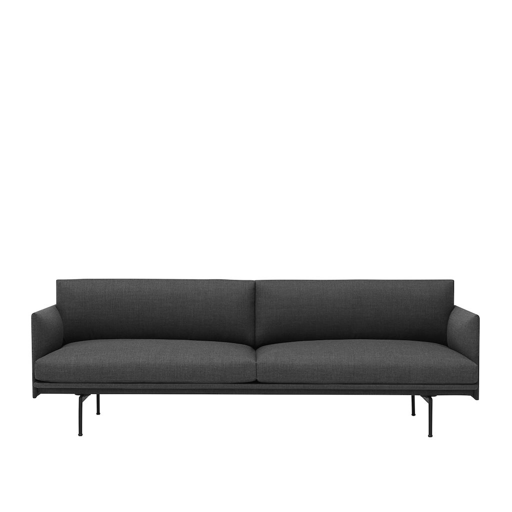 Muuto Outline Sofa 3 Seater Remix 163